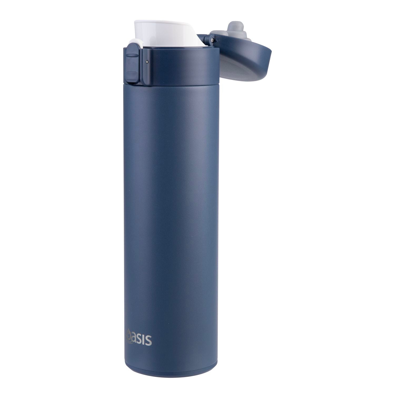 Oasis S/S Flip-Top With Lock Vacuum Flask 480ML - Indigo