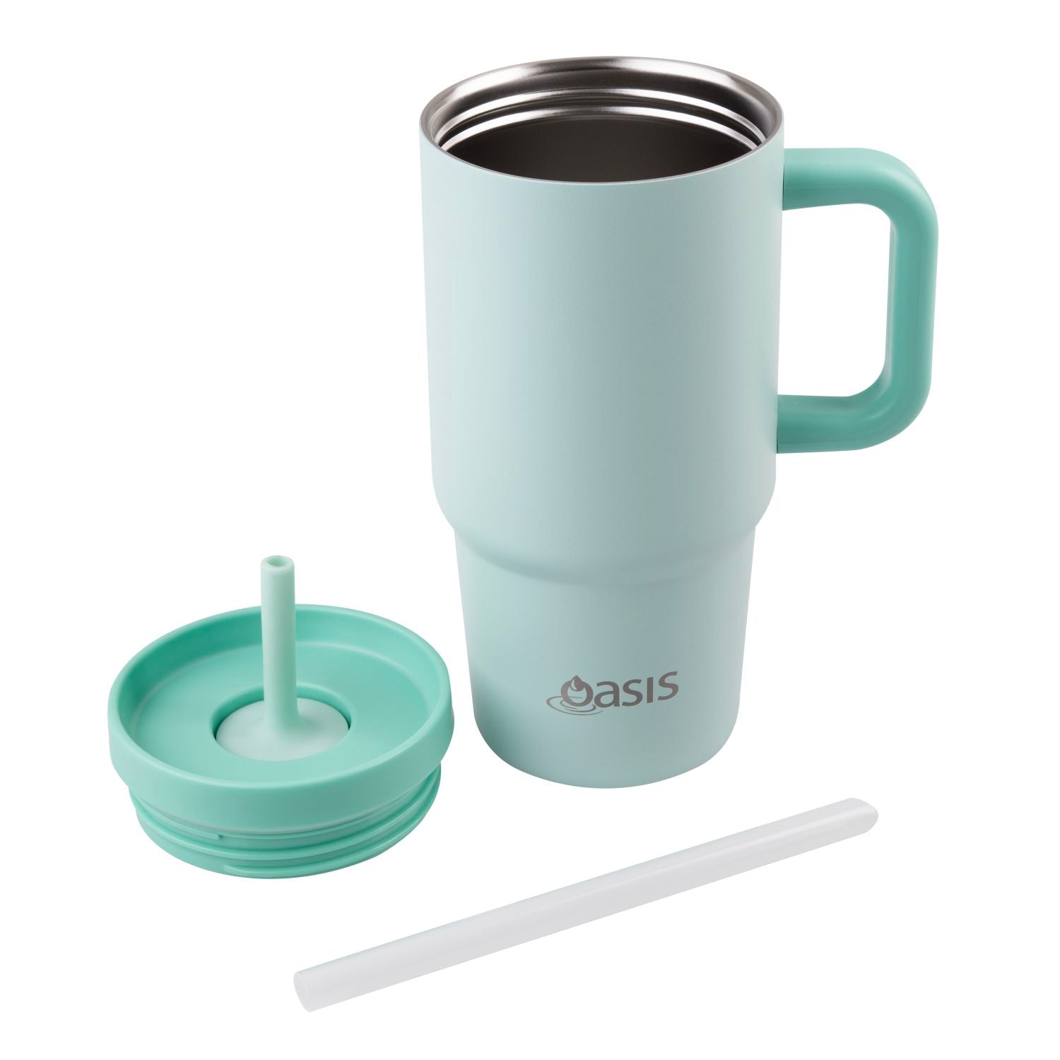 Oasis S/S Insulated Mini Commuter Travel Tumbler 700Ml Cap Only - Mint