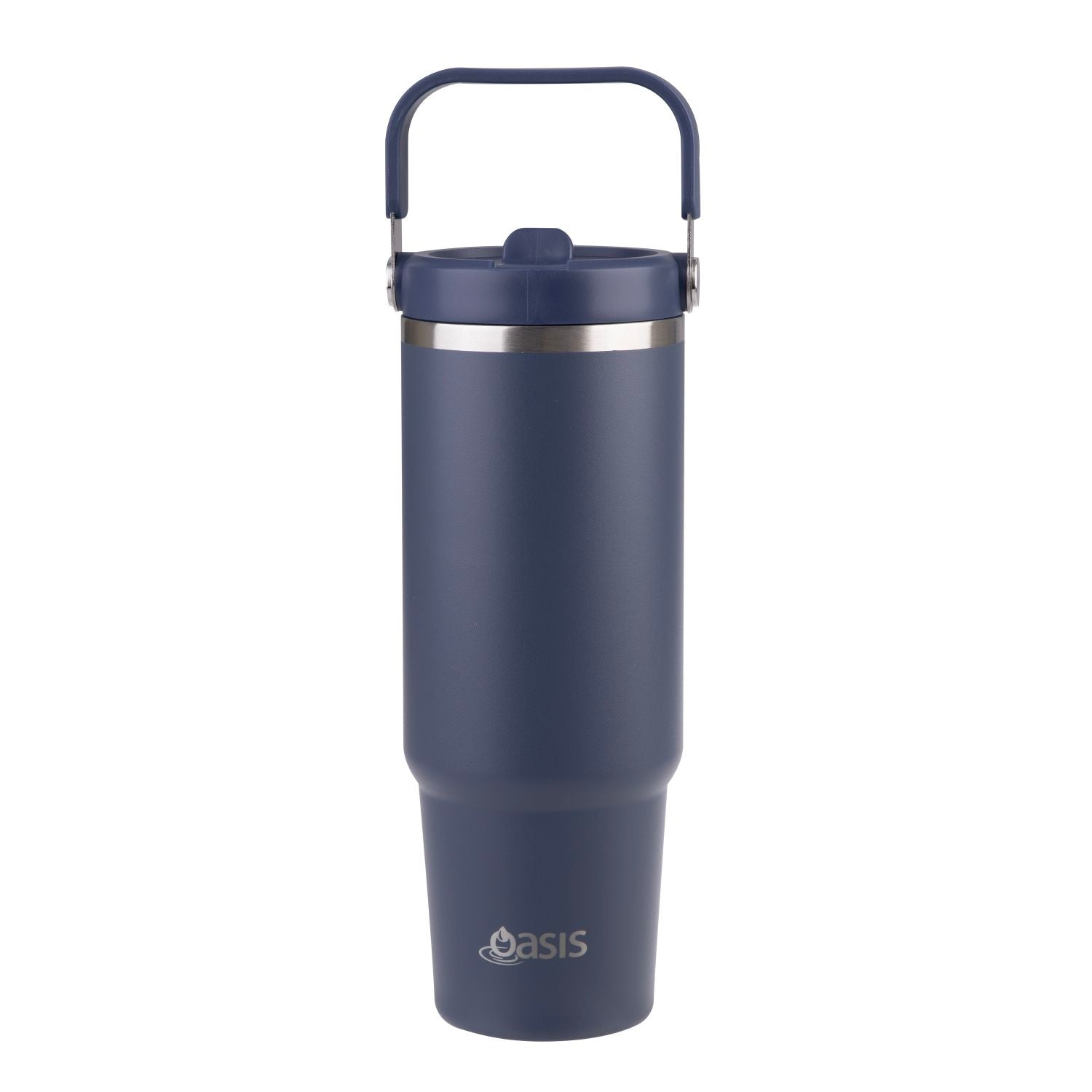 Oasis S/S Insulated Voyager Carry Tumbler Cap Only - Indigo