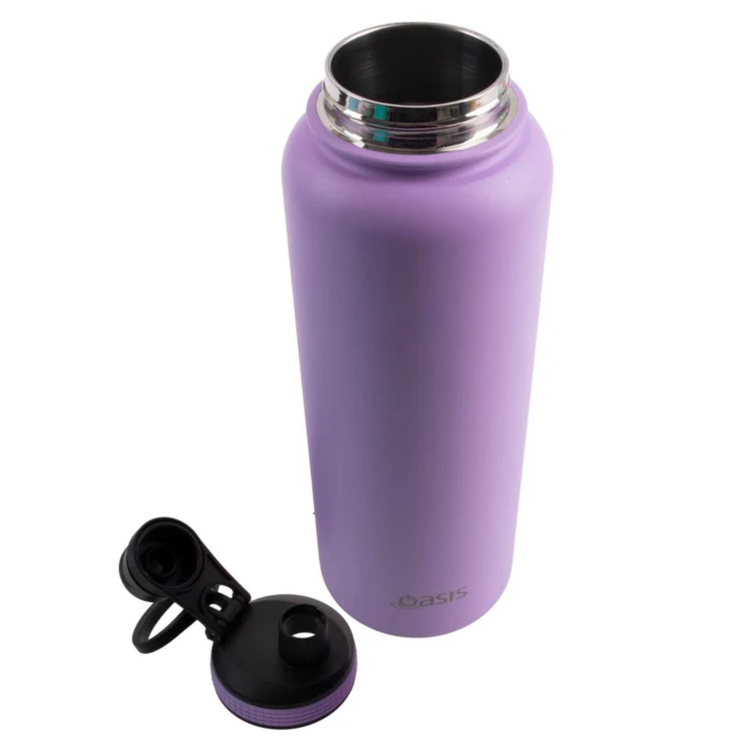 Oasis Stainless Steel Insulated Sports Water Bottle with Screw Cap 1.1L (Ombre) - Lavender Luxe