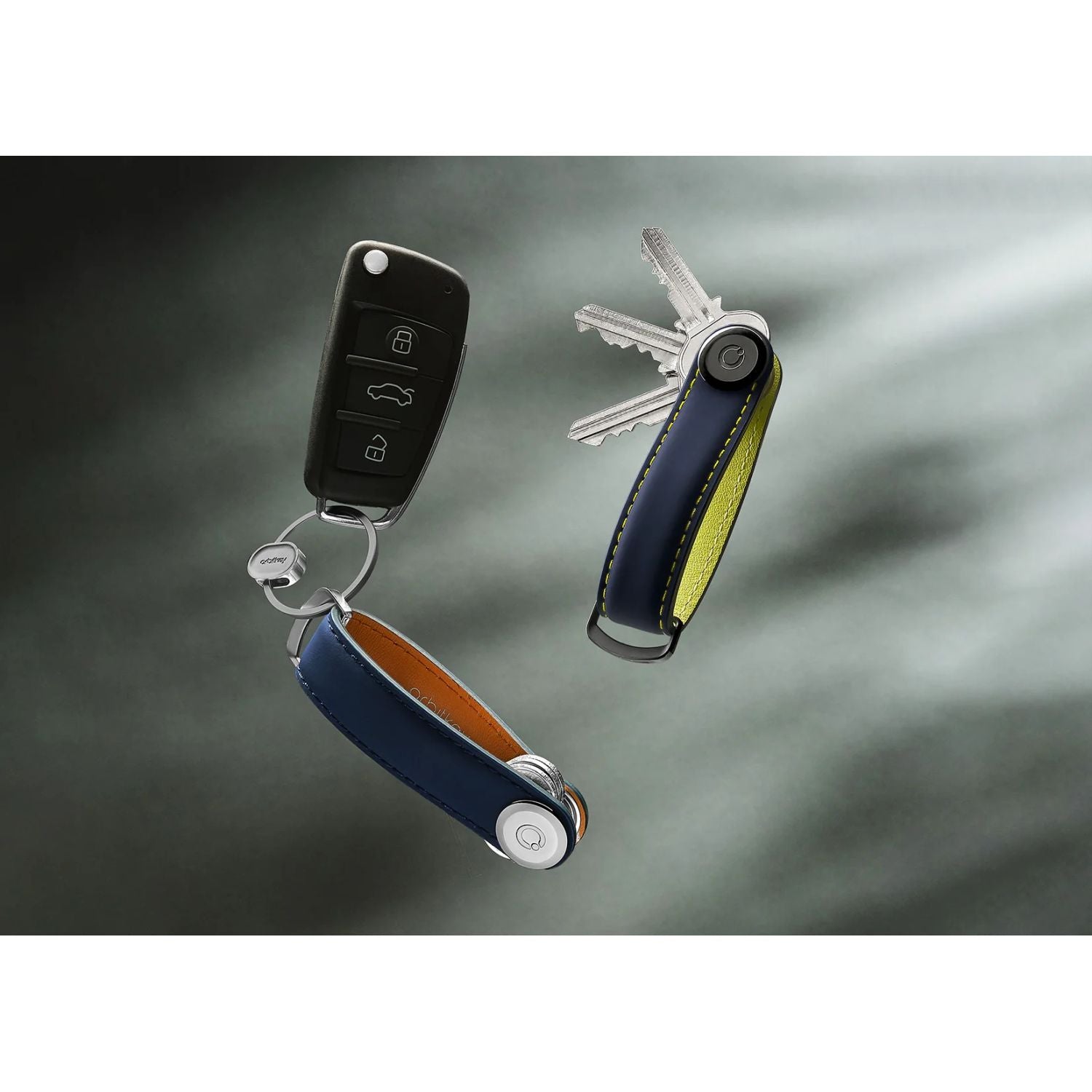 Orbitkey Matte Leather Key Organiser (Ember)