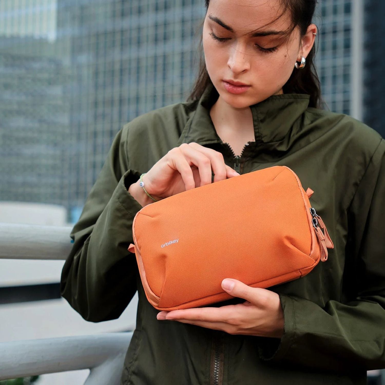 Orbitkey Travel Sling Bag 3L (Terracotta)
