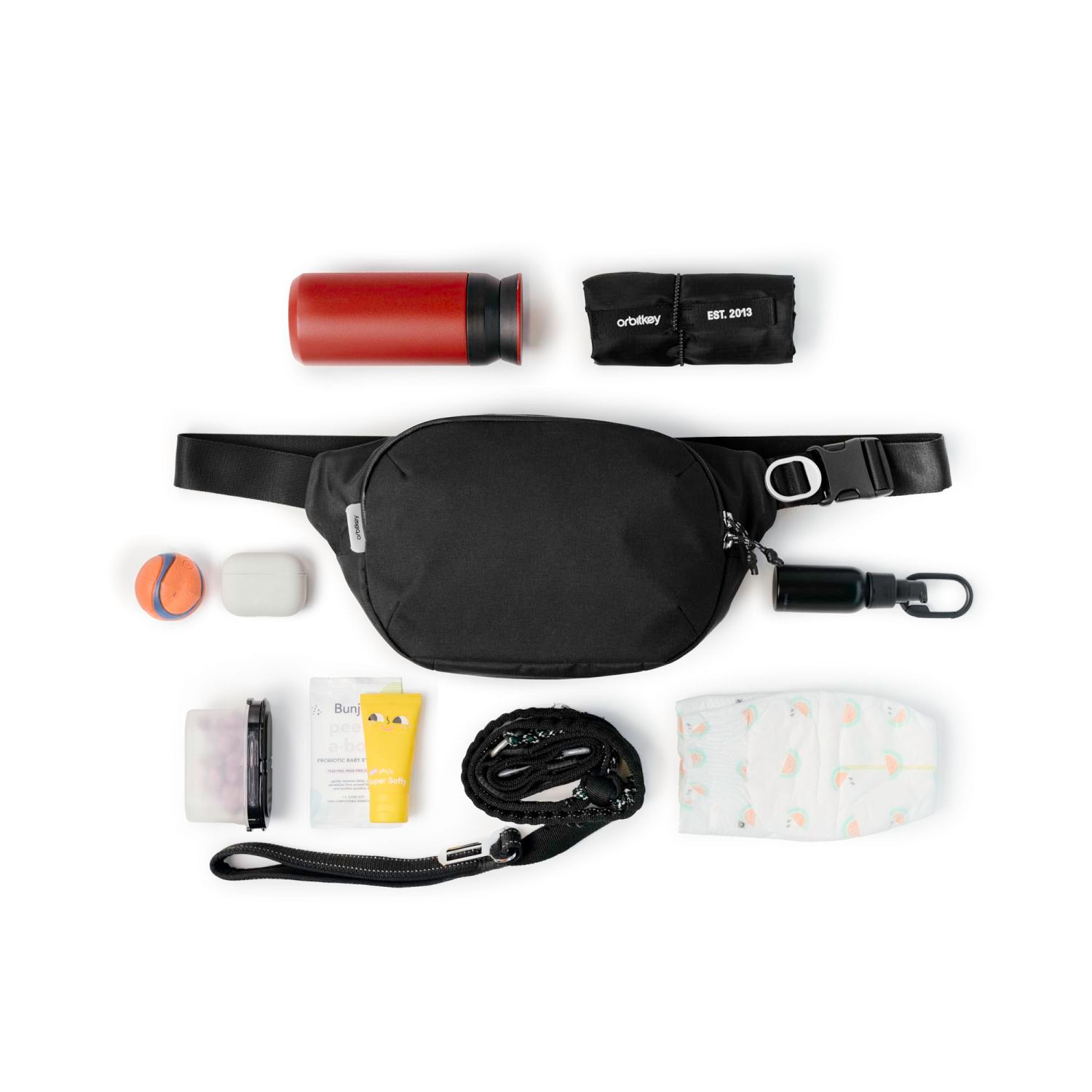 Orbitkey Urban Sling Bag 4L (Black)