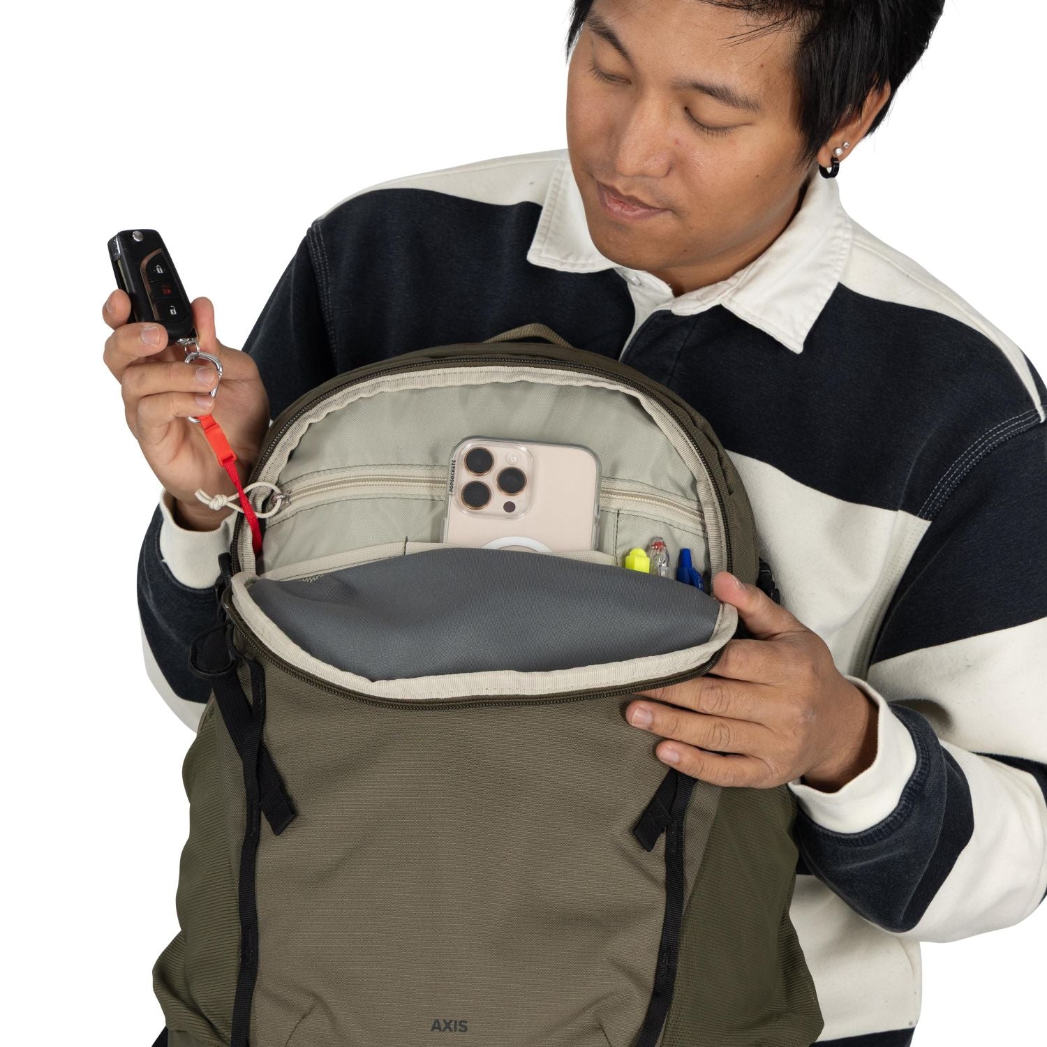 Osprey Axis 24L Backpack O/S - Earl Grey