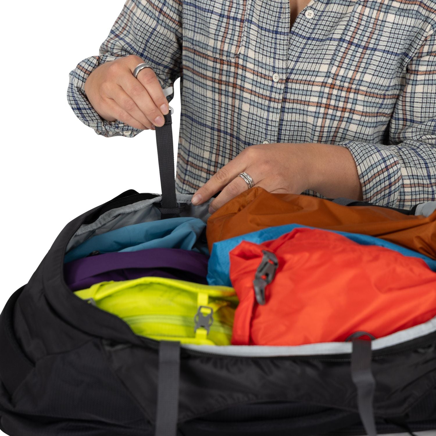 Osprey Fairview 55 Backpack O/S - Cascade Blue/Torrent Blue