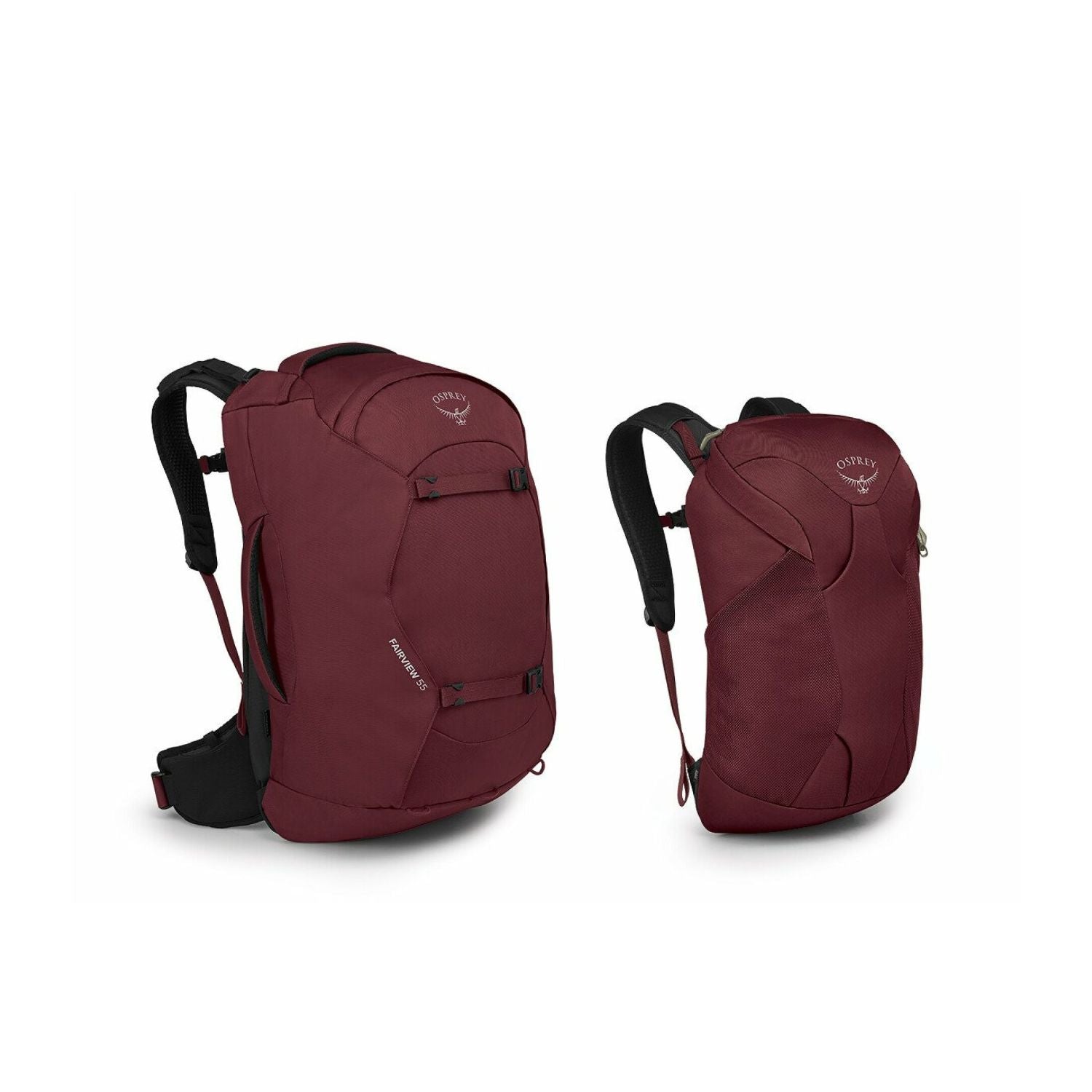 Osprey Fairview 55 Backpack O/S - Zircon Red