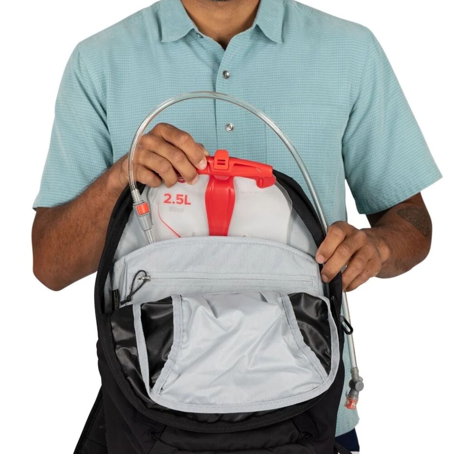Osprey Farpoint 55 Backpack O/S - Cascade Blue/Torrent Blue