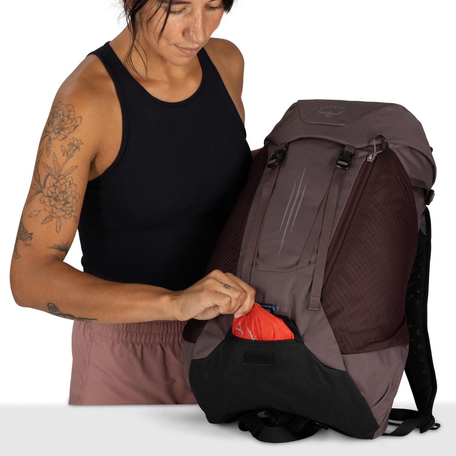 Osprey Hikelite Lt 30 Backpack O/S - Tundra Green