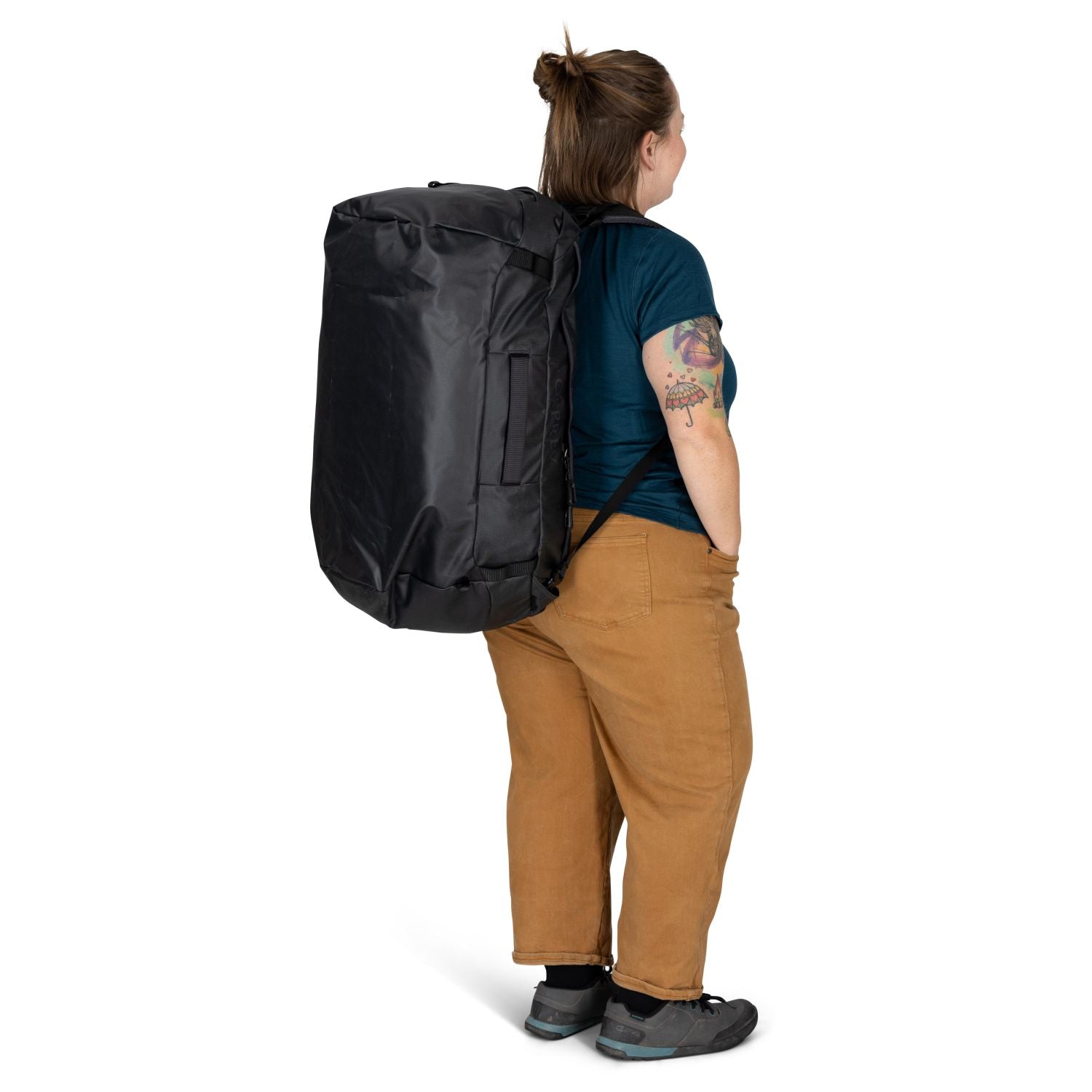 Osprey Transporter Duffel 65 Backpack O/S - Raven Black