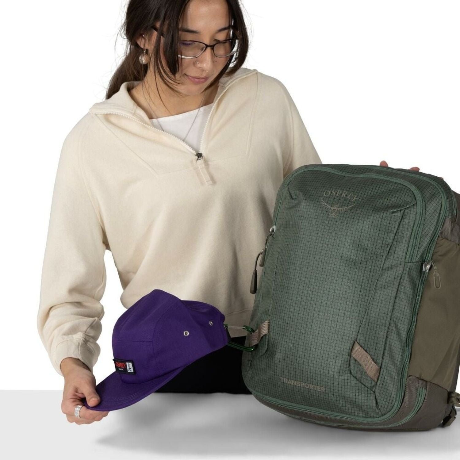 Osprey Transporter Travel Pack 26+6 O/S - Raven Black
