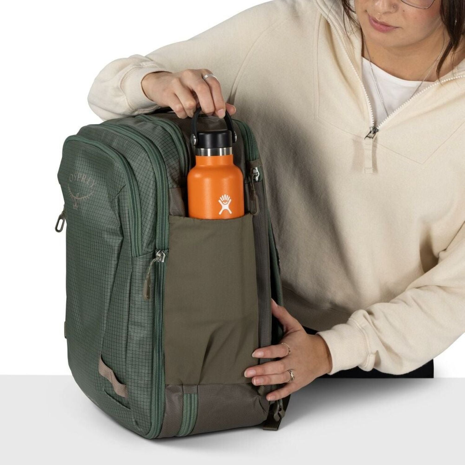 Osprey Transporter Travel Pack 26+6 O/S - Raven Black