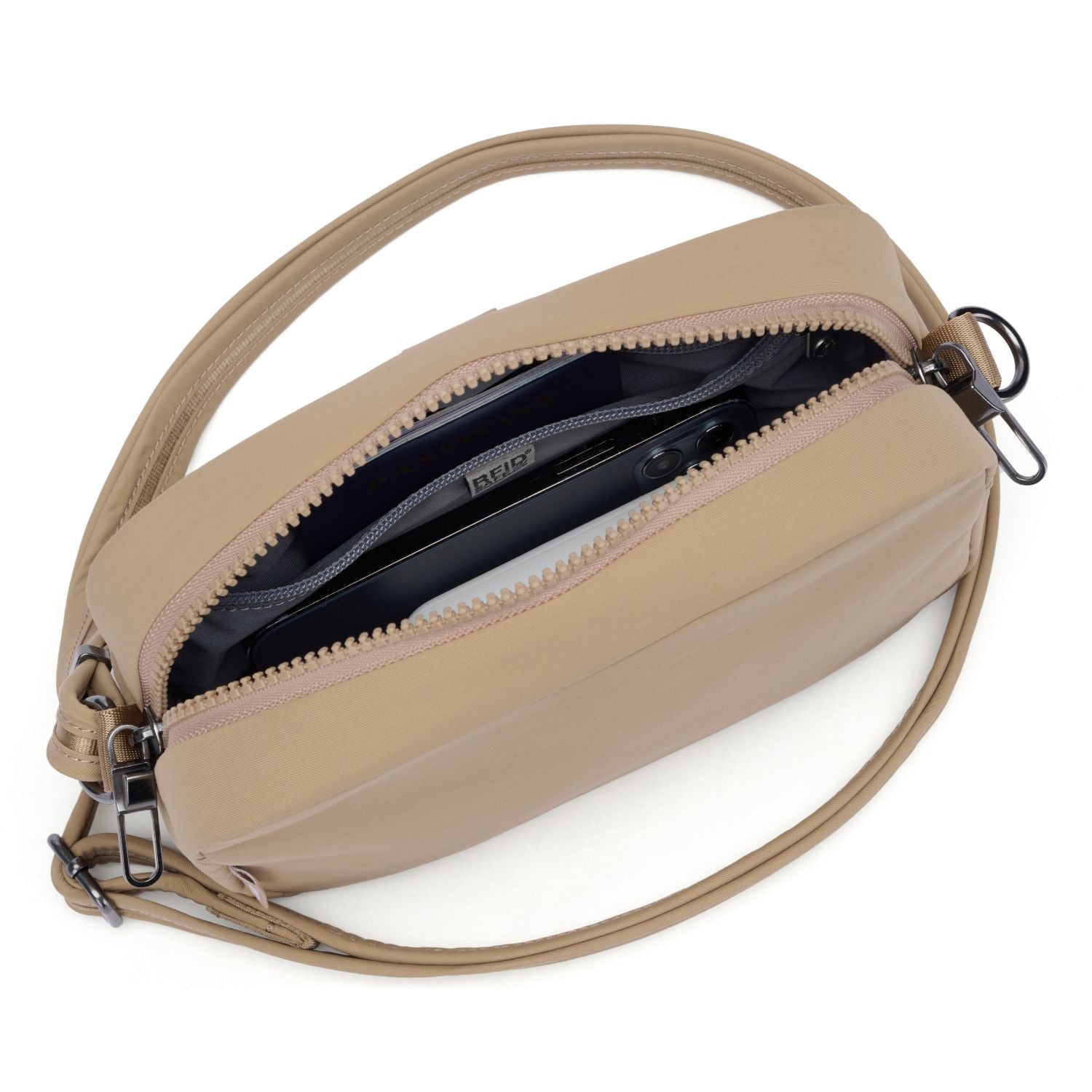 Pacsafe Citysafe CX Anti-theft Square Crossbody - Taupe