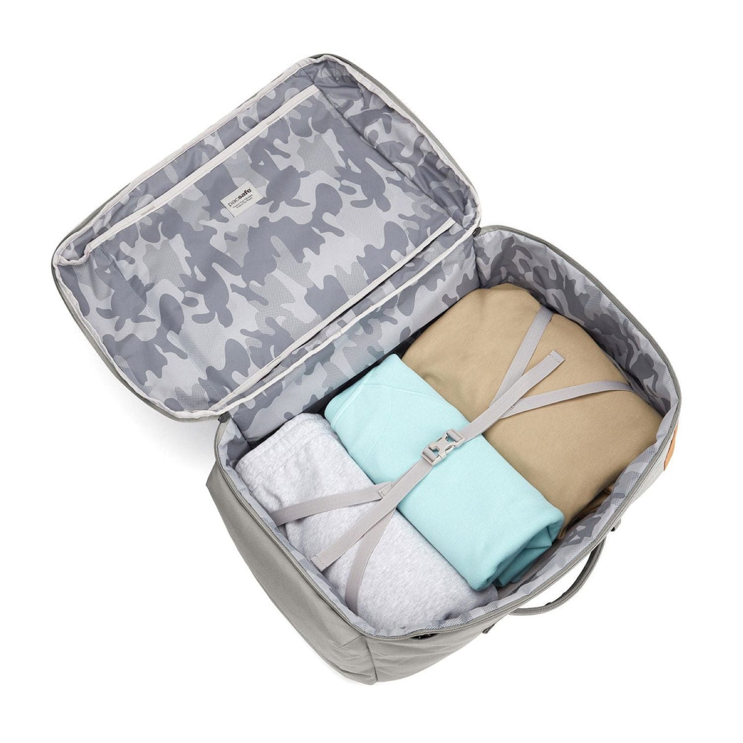 Pacsafe Go Anti-Theft Carry-On Backpack 44L - Stone