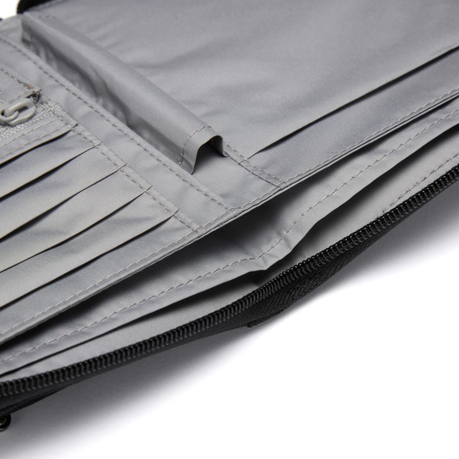 Pacsafe RFIDsafe RFID Blocking Compact Travel Organizer - Jet Black