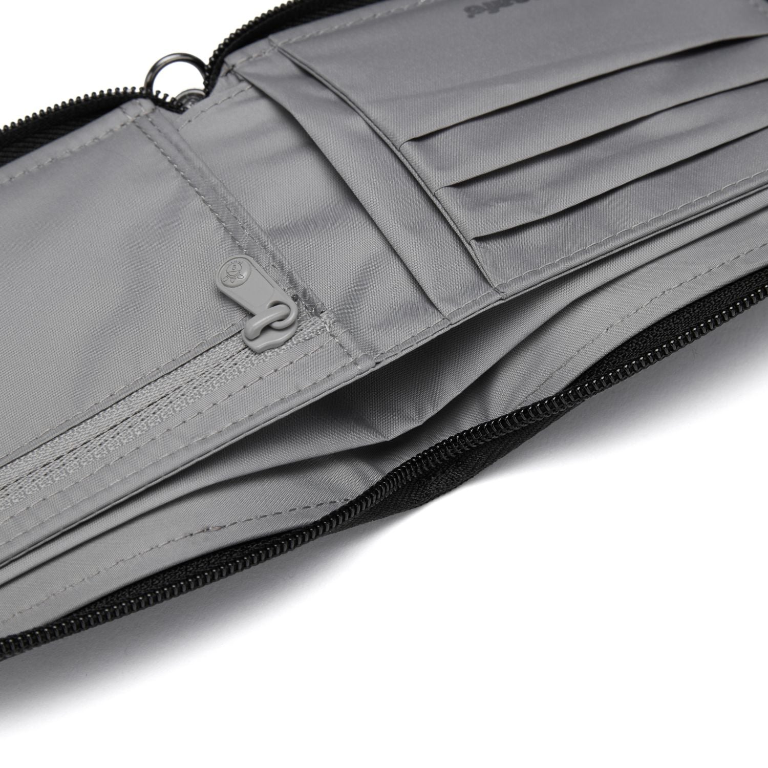 Pacsafe RFIDsafe RFID Blocking Zip Around Wallet - Jet Black