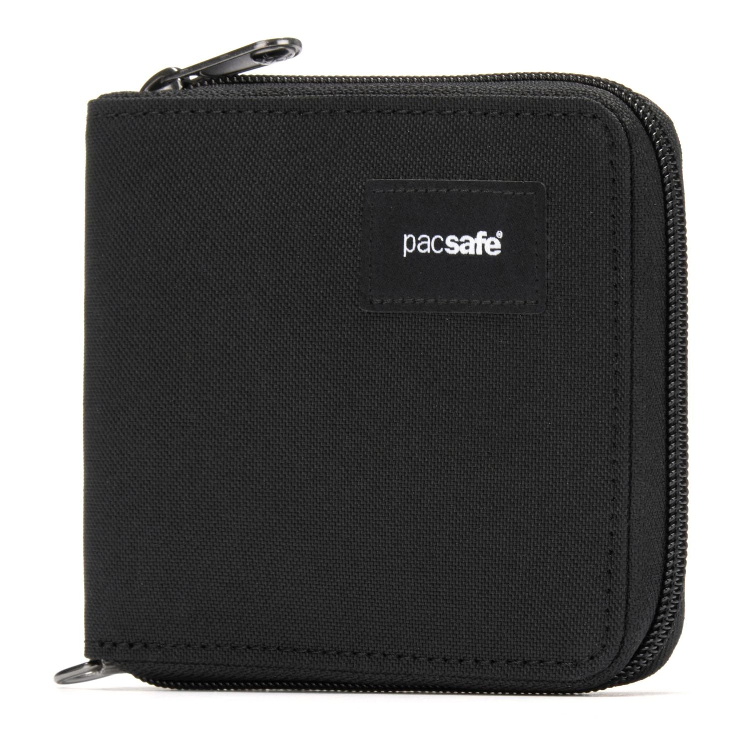 Pacsafe RFIDsafe RFID Blocking Zip Around Wallet - Jet Black