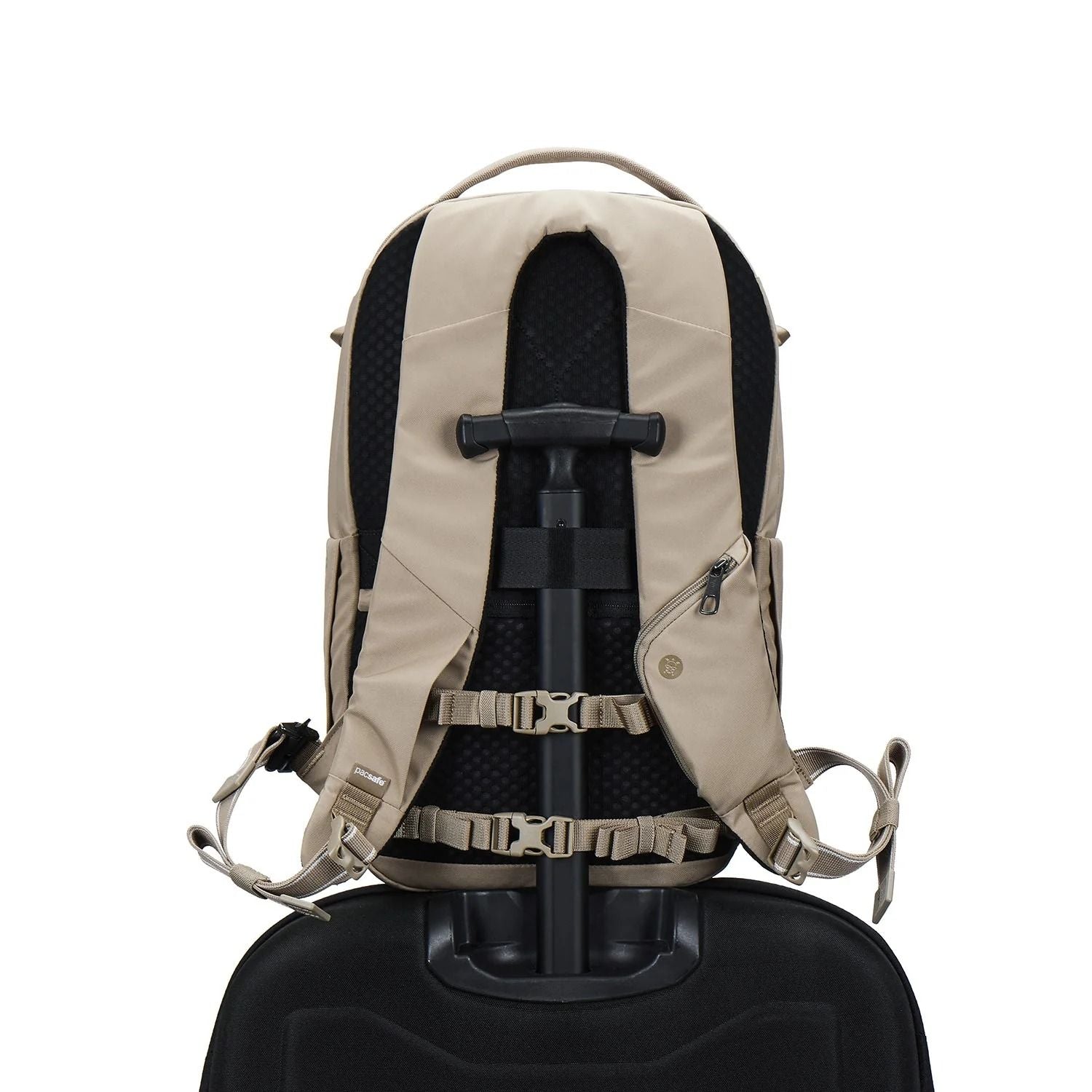 Pacsafe V 26L Anti-Theft Tour Backpack - Beige