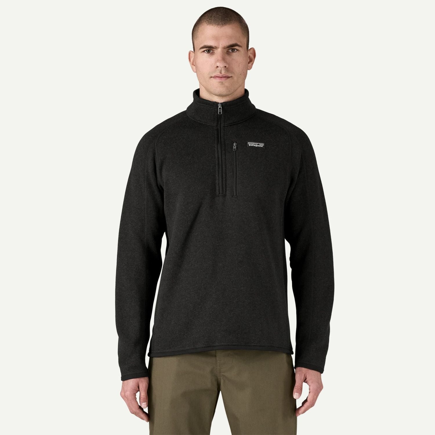 Patagonia Men's Better Sweater® 1/4-Zip Fleece (Black) - XL