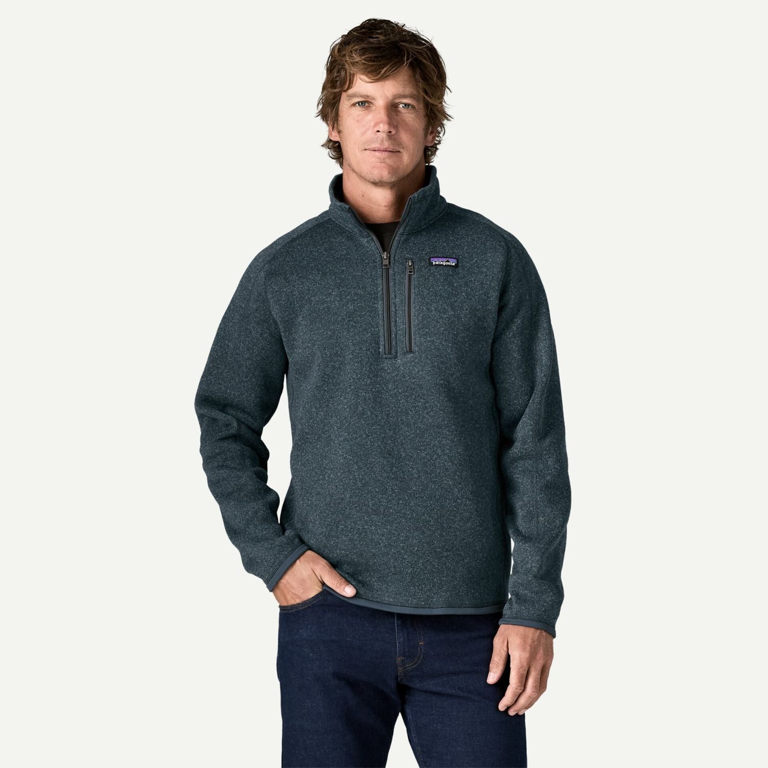 Patagonia Men's Better Sweater® 1/4-Zip Fleece (Summit Blue) - S