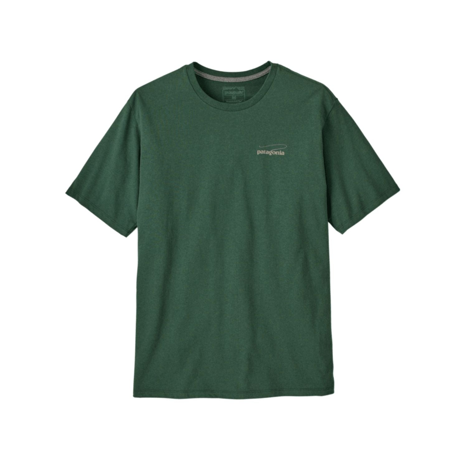 Patagonia Men's Casting Logo Responsibili-Tee® - XL (Canopy Green)
