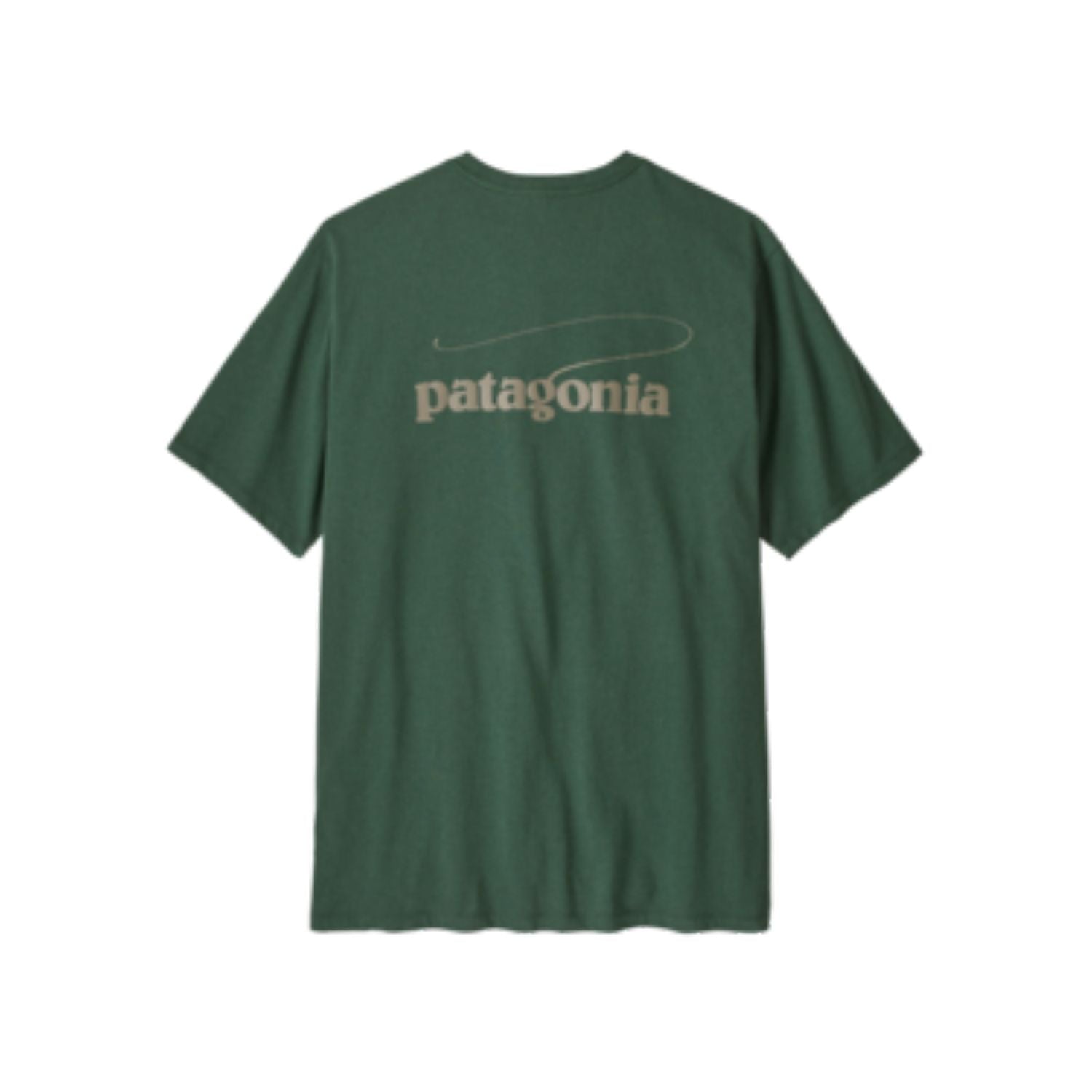 Patagonia Men's Casting Logo Responsibili-Tee® - XL (Canopy Green)