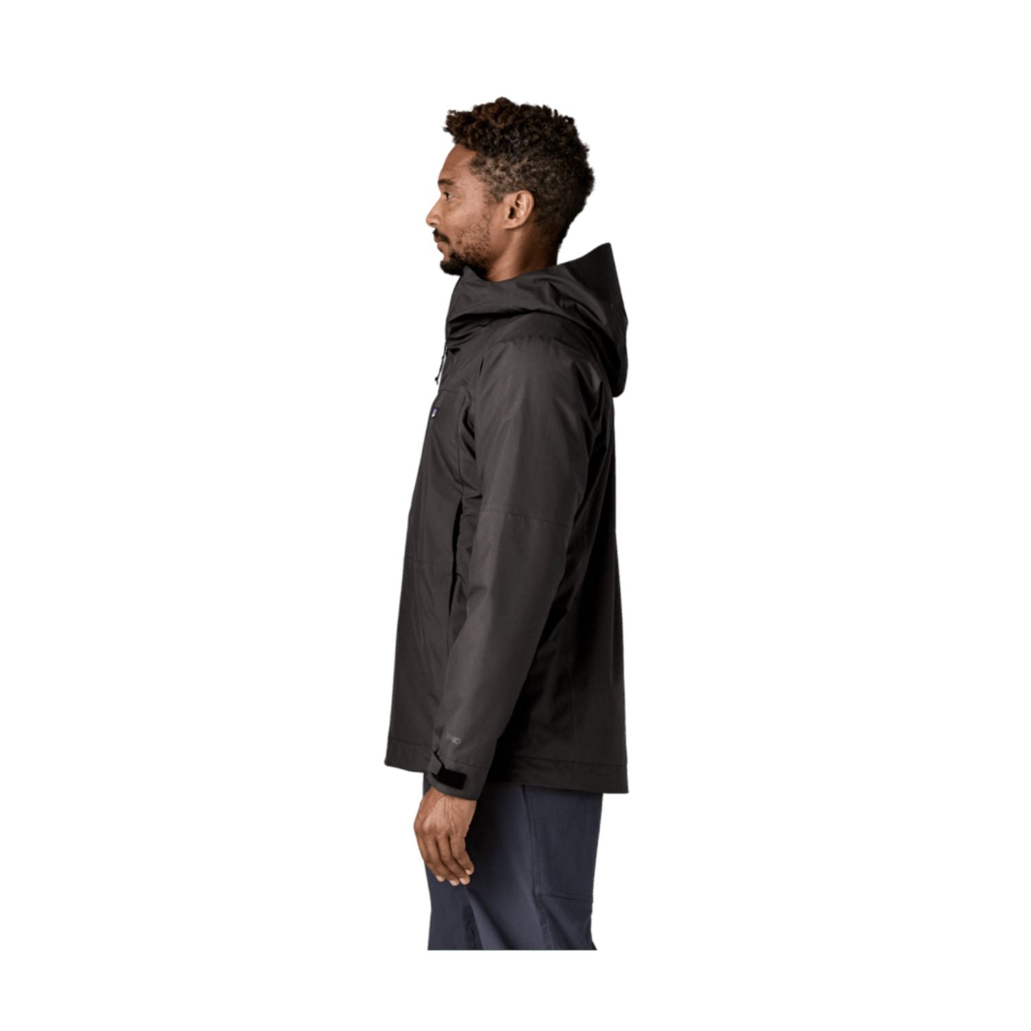 Patagonia Men's Insulated Boulder Fork Rain Jacket - L (Black)