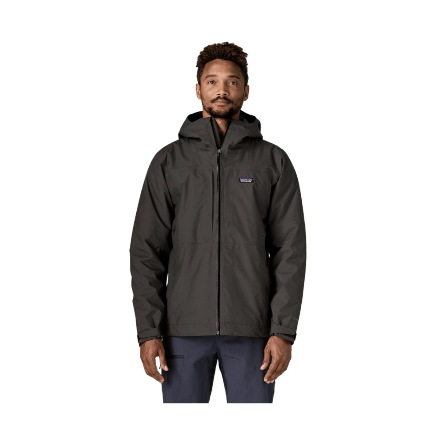 Patagonia Men's Insulated Boulder Fork Rain Jacket - M (Black)