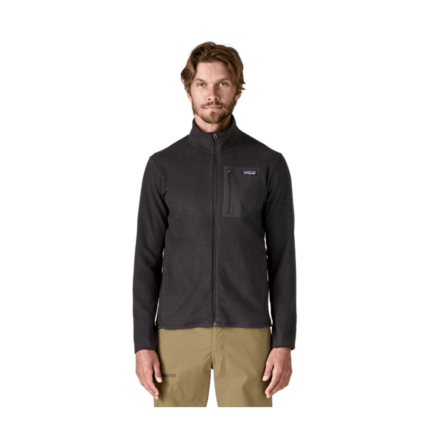 Patagonia Men's R1® Air Fleece Jacket - L (Black)