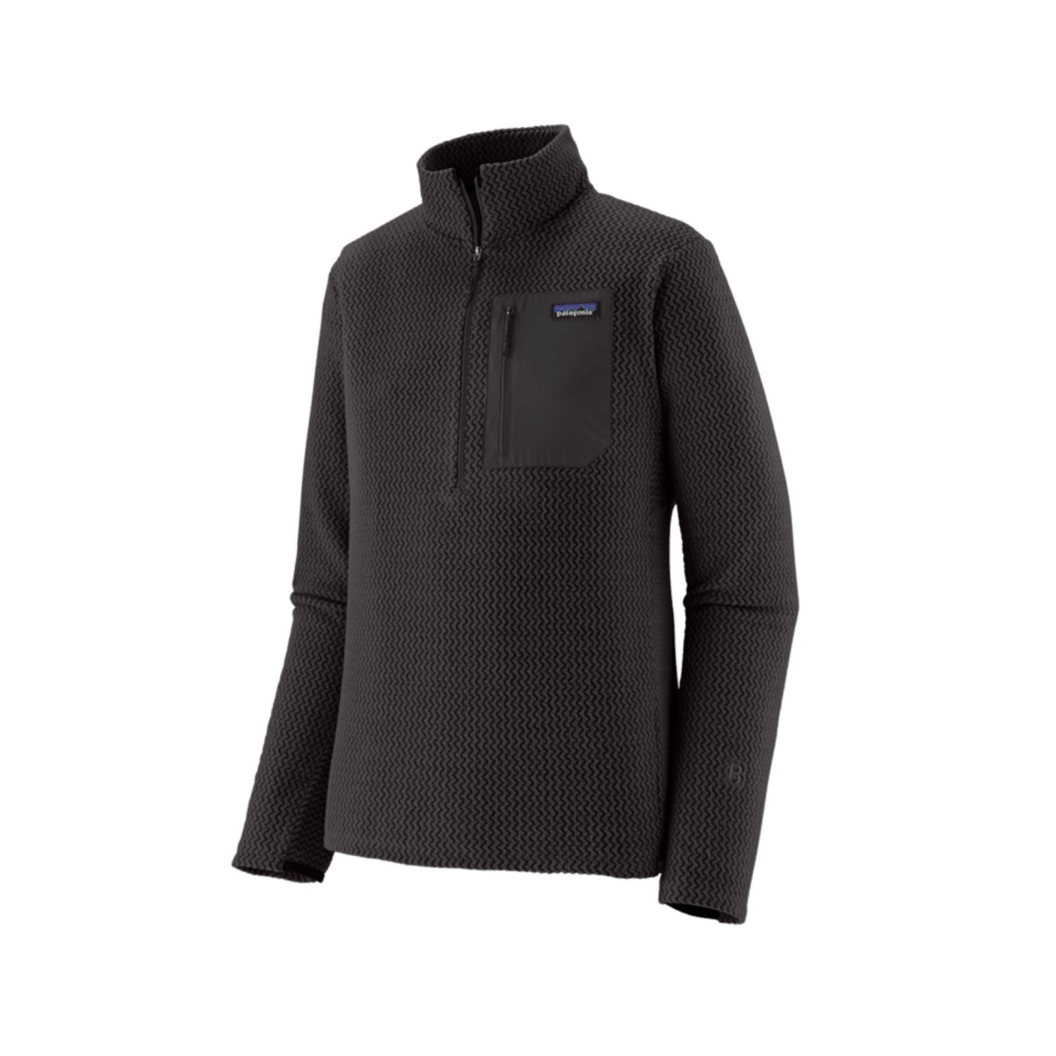 Patagonia Men's R1® Air Fleece Zip-Neck (Black) - M