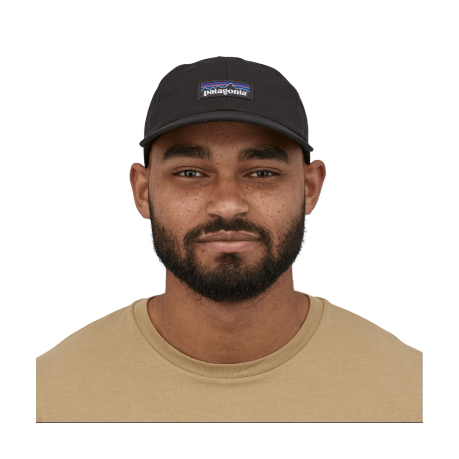 Patagonia P-6 Label Trad Cap (Black)