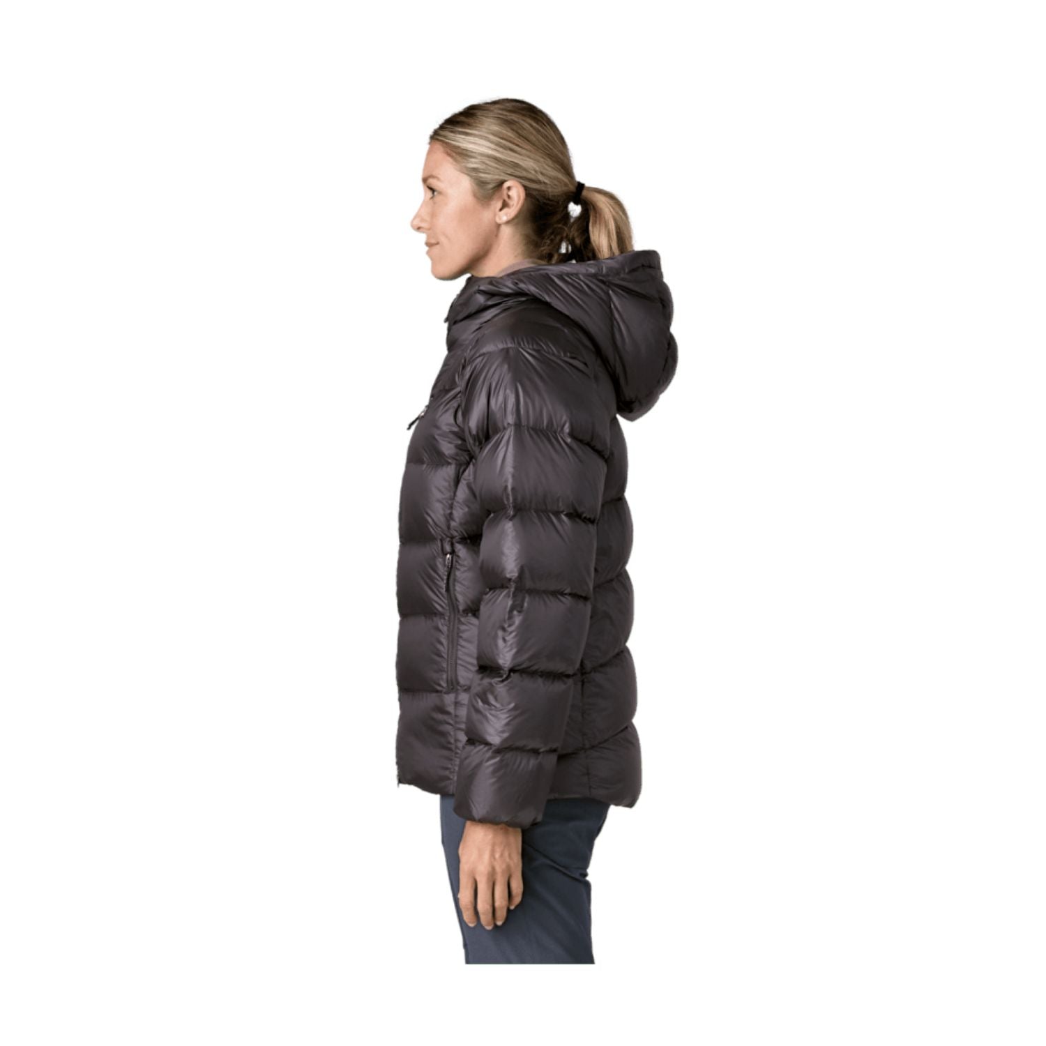 Patagonia Women's Fitz Roy Down Hoody (Black) - S