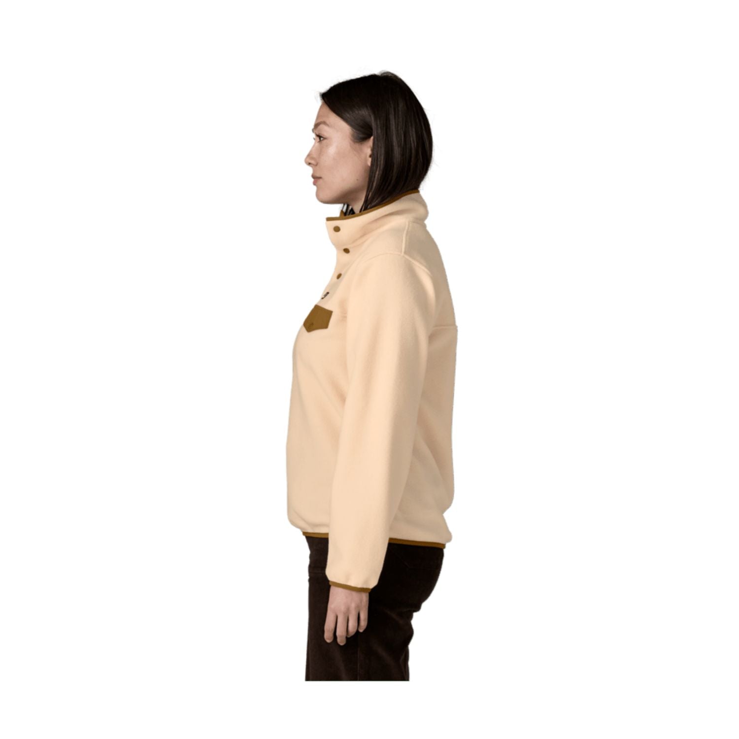 Patagonia Women's Lightweight Synchilla® Snap-T® Fleece Pullover (Natural) - M