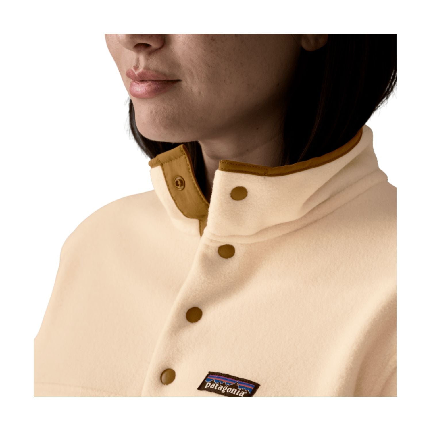 Patagonia Women's Lightweight Synchilla® Snap-T® Fleece Pullover (Natural) - S
