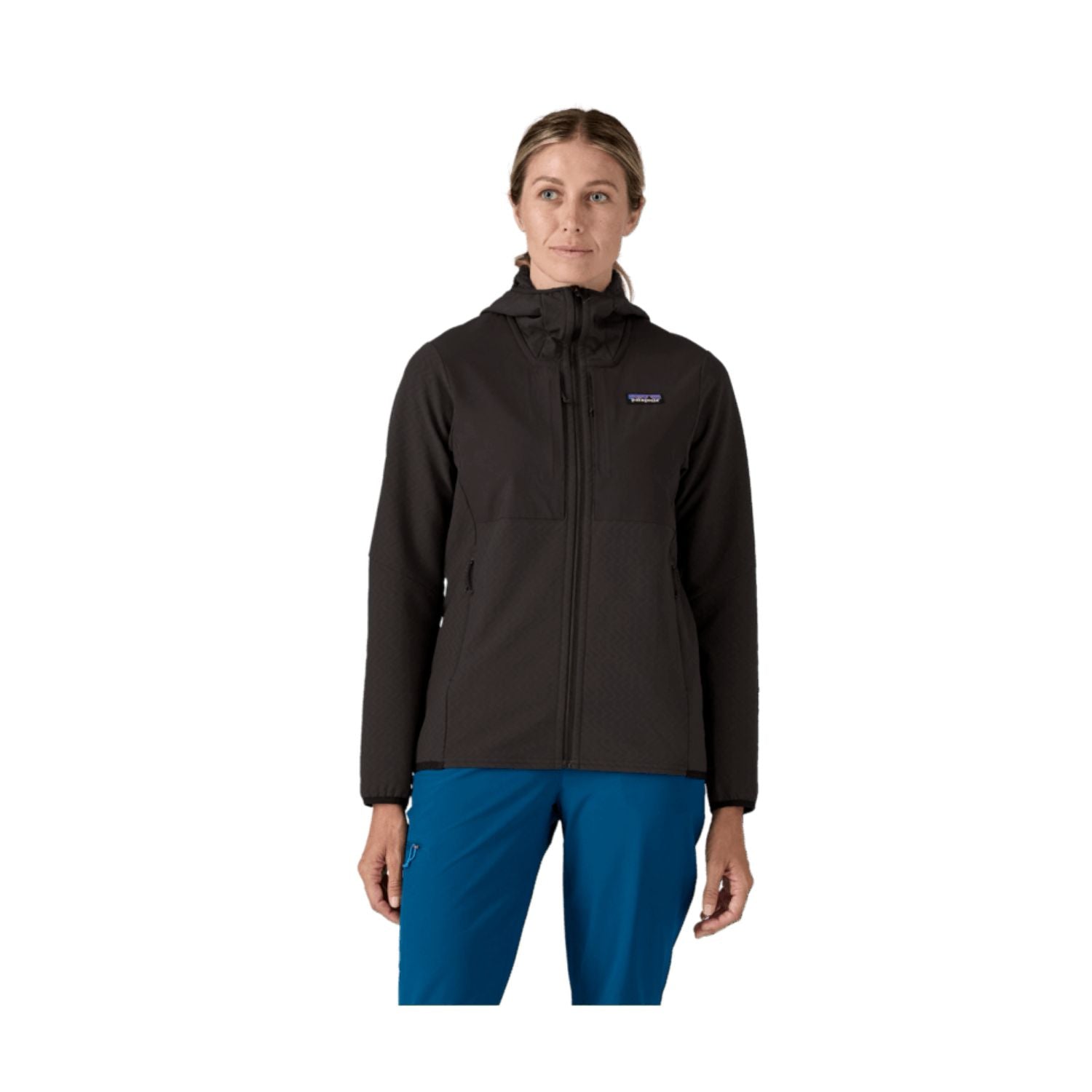 Patagonia Women's R2® Crossstrata Hoody - M (Black)