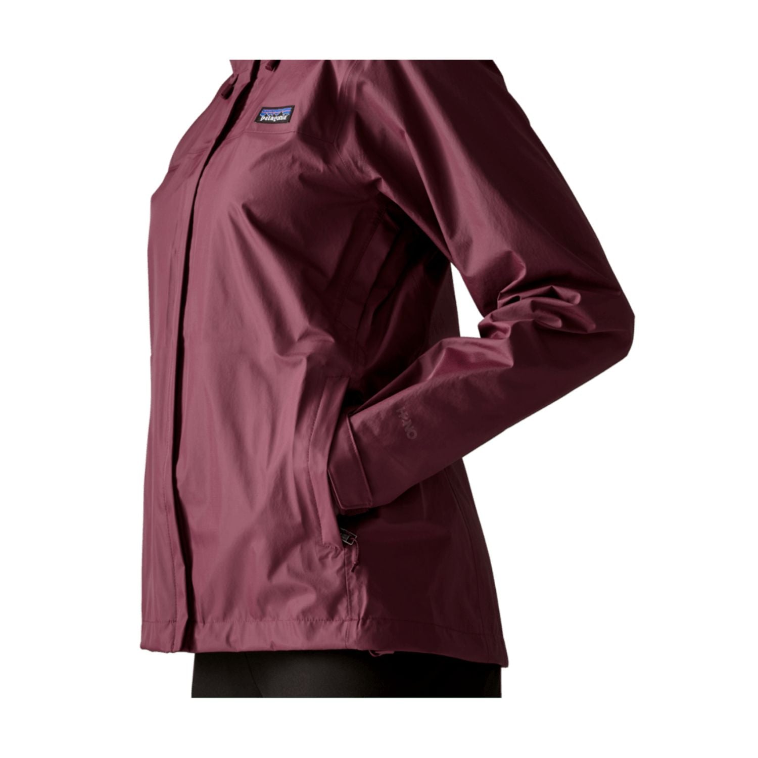 Patagonia Women's Torrentshell 3L Rain Jacket - L (Berry Fig)
