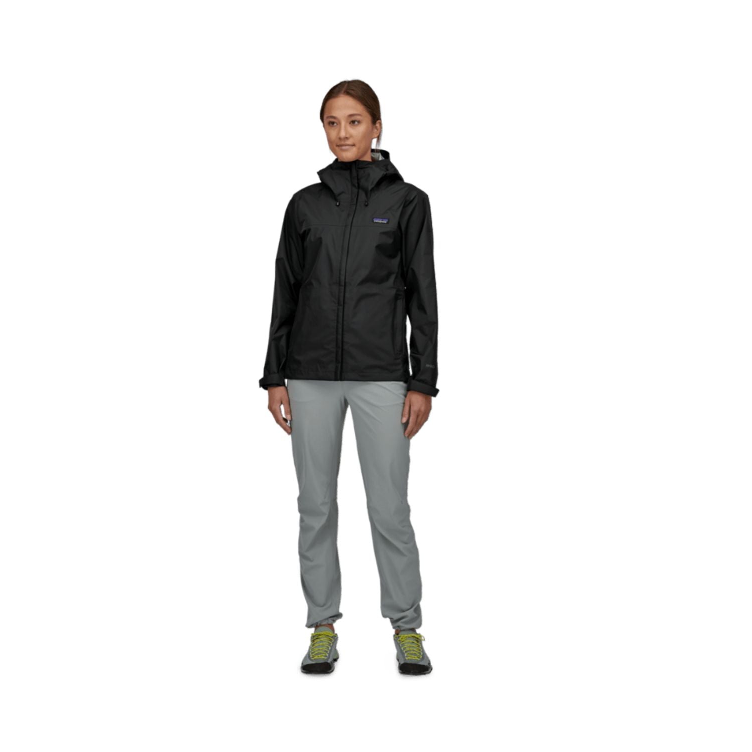 Patagonia Women's Torrentshell 3L Rain Jacket (Black) - M