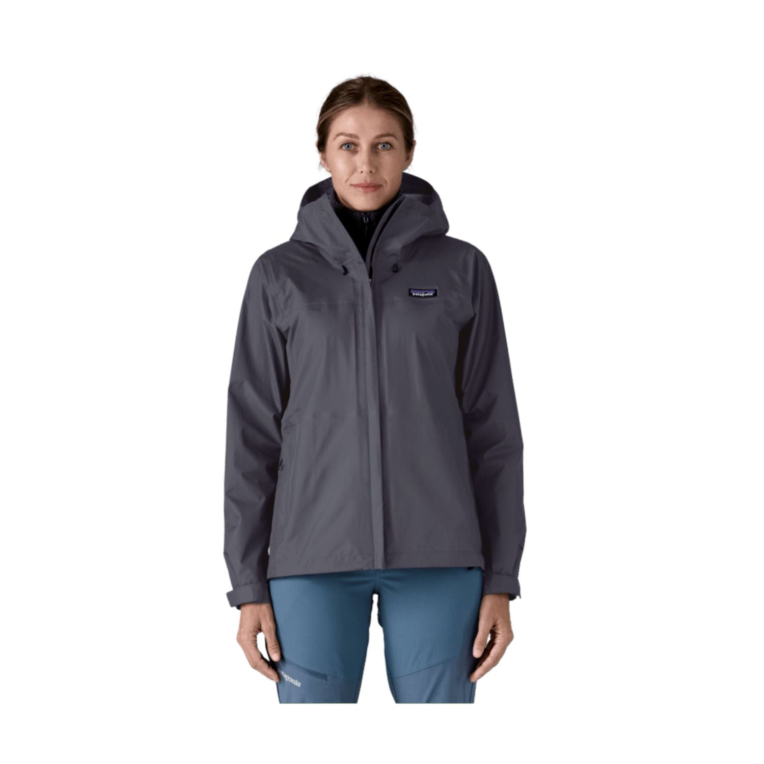 Patagonia Women's Torrentshell 3L Rain Jacket (Smolder Blue) - L