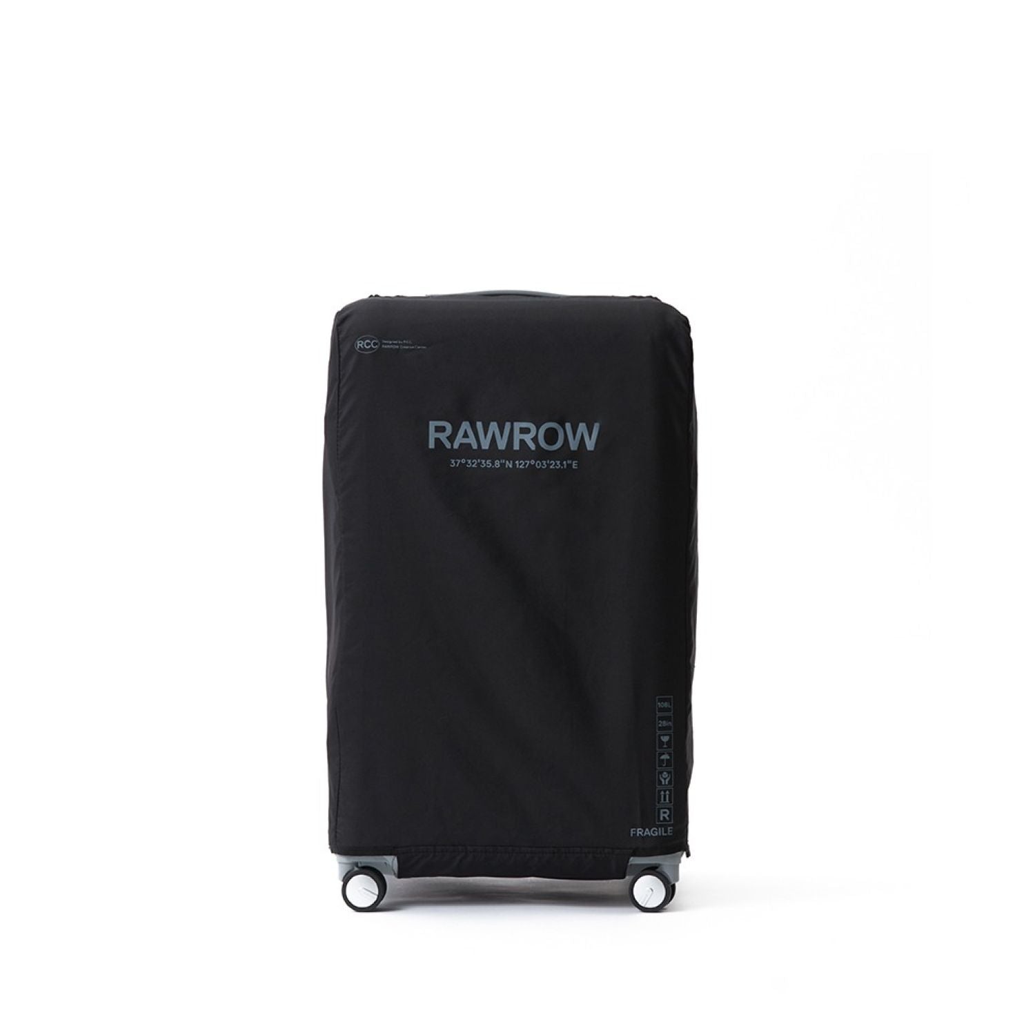 Rawrow R Trunk Aluminium Luggage Cover 806 108L/28" (Black)