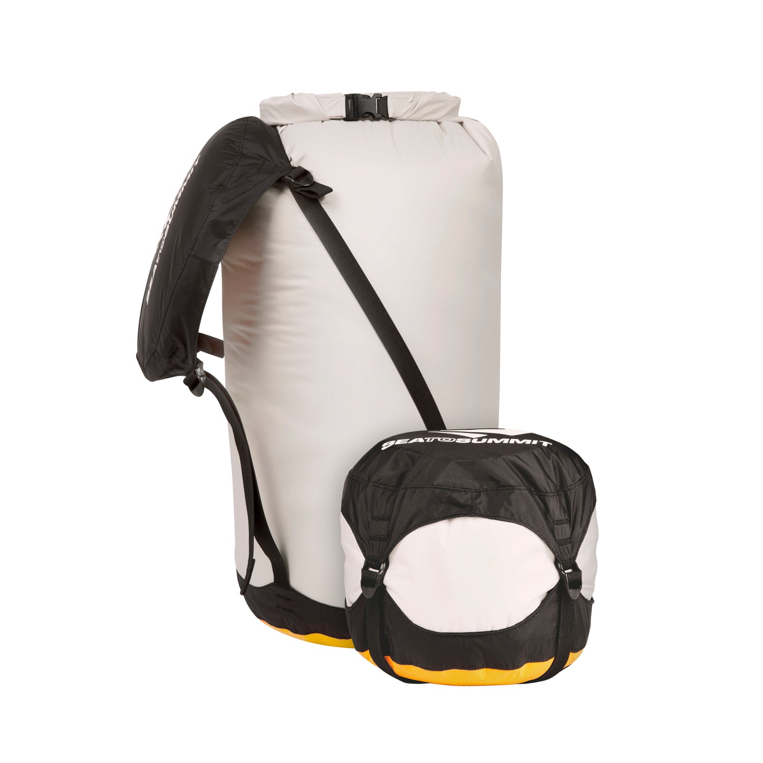 Sea To Summit Dry Compression Sack-XL (Grey/Yellow)