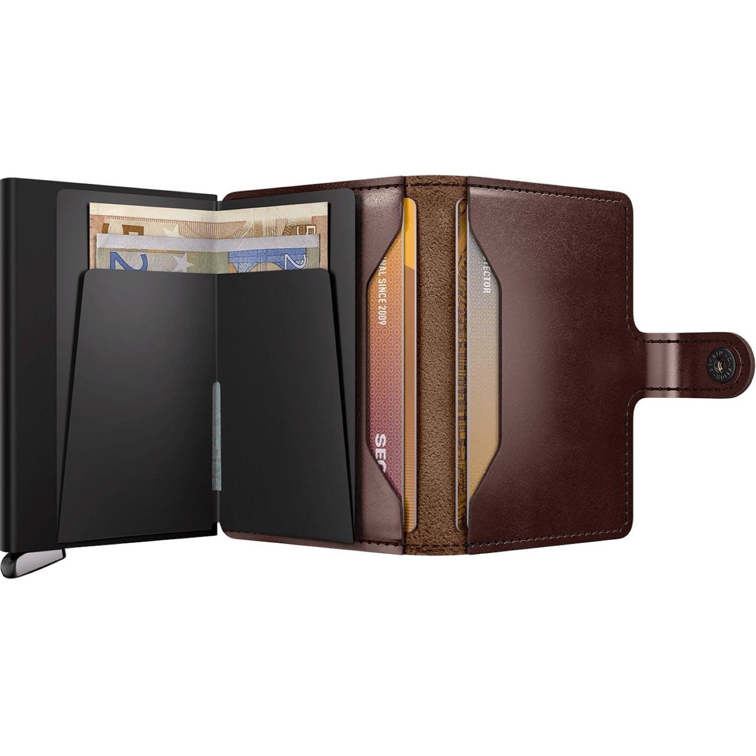 Secrid Miniwallet Dusk Premium+ Dark Brown+