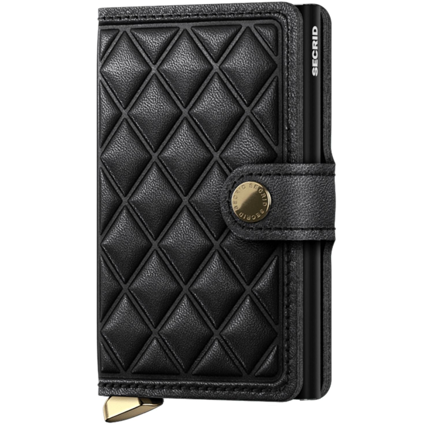 Secrid Miniwallet Premium Emboss - Diamond Black