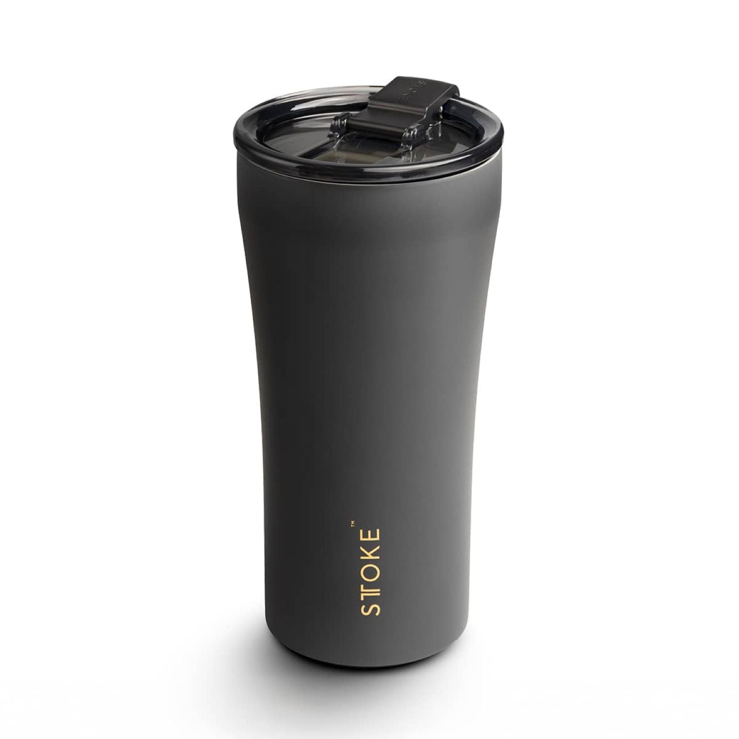 STTOKE Limited Edition 7th Anniversary Leakproof Ceramic Insulated Cup Powder Coating 16oz - Slated Grey