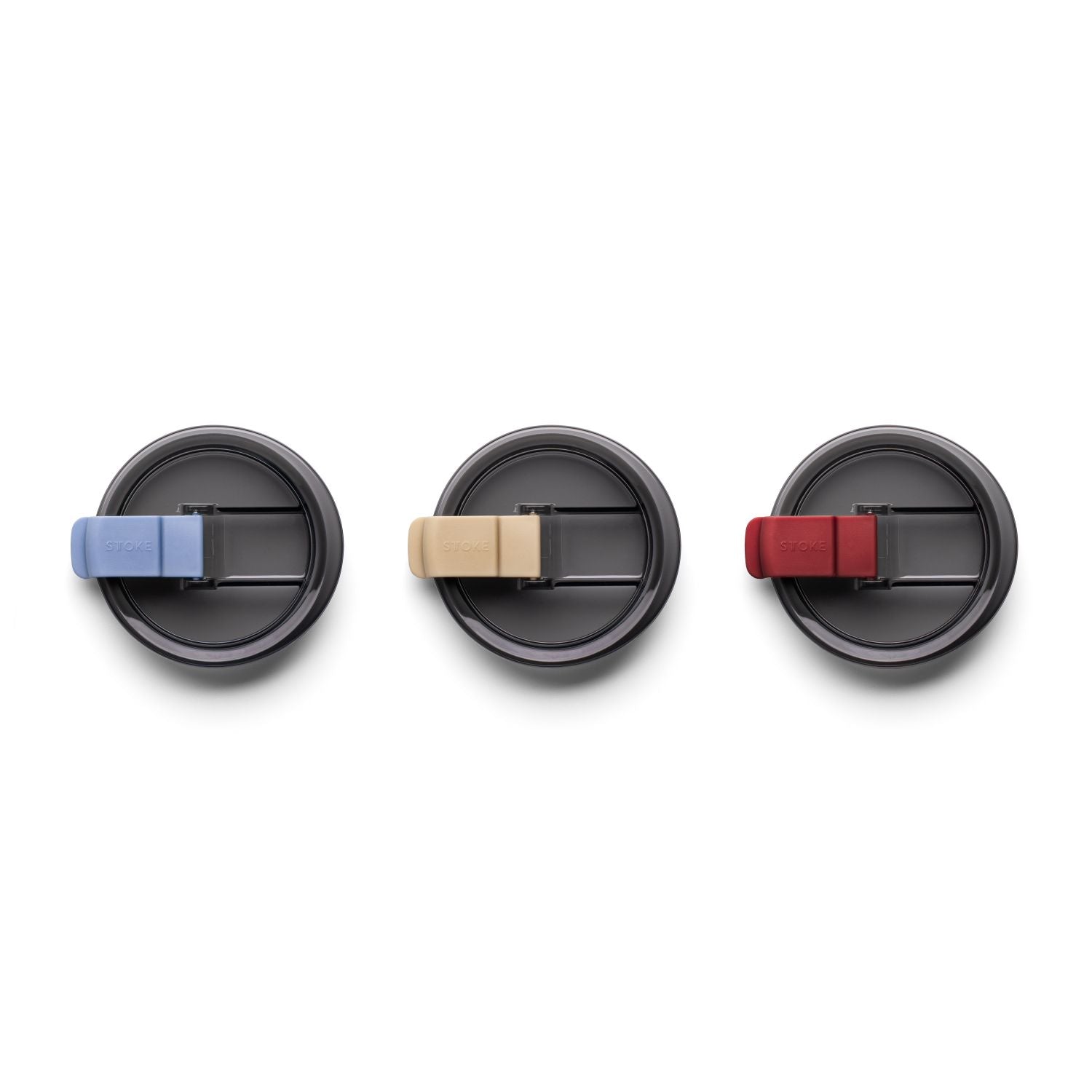 STTOKE Tritan Leakproof Lid V2 - Crystal Dusty Yellow