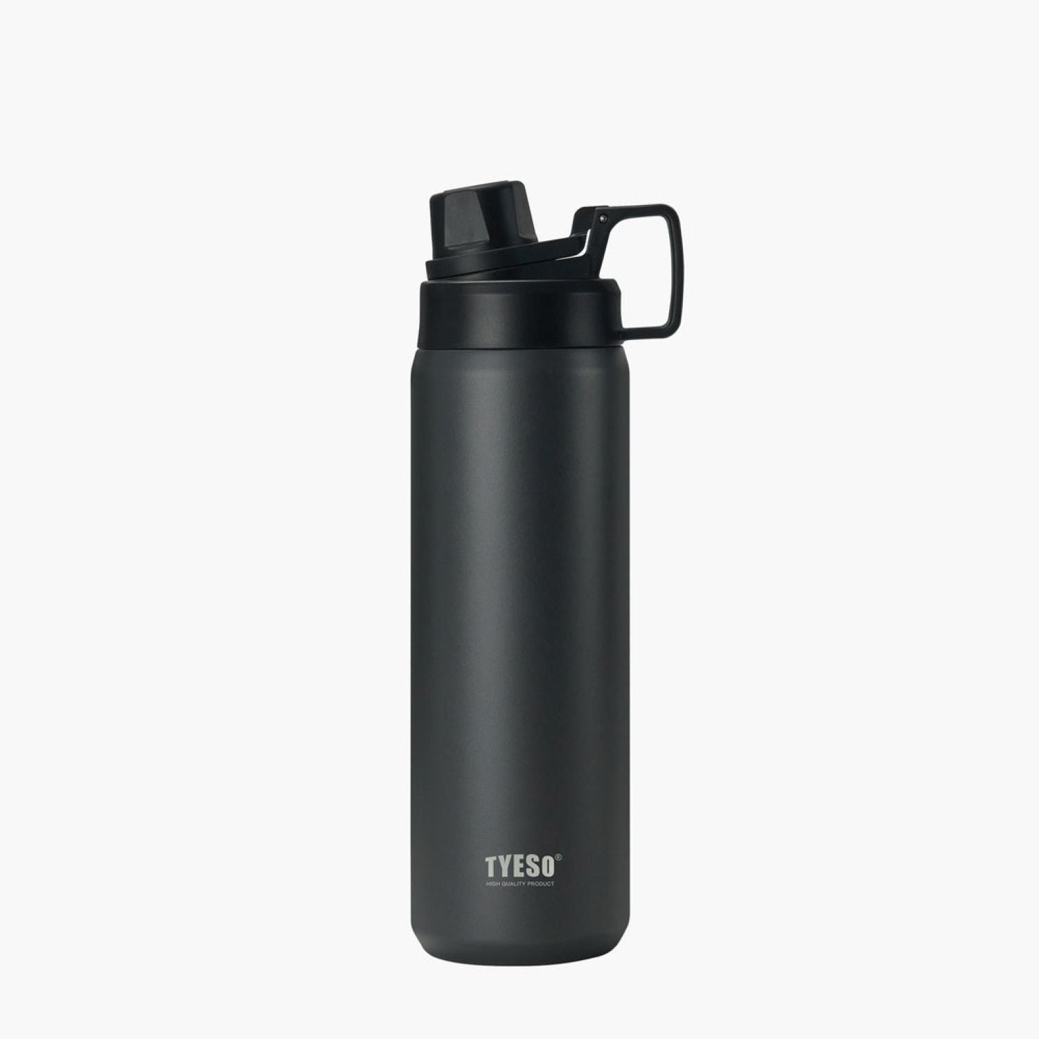 Tyeso Fizz Haze S/S Vacuum Insulated Bottle With Handle 900ML - Black