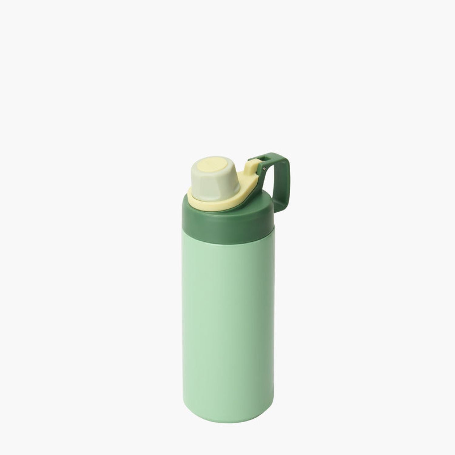 Tyeso Fizz S/S Vacuum Insulated Bottle With Handle 600ML - Green