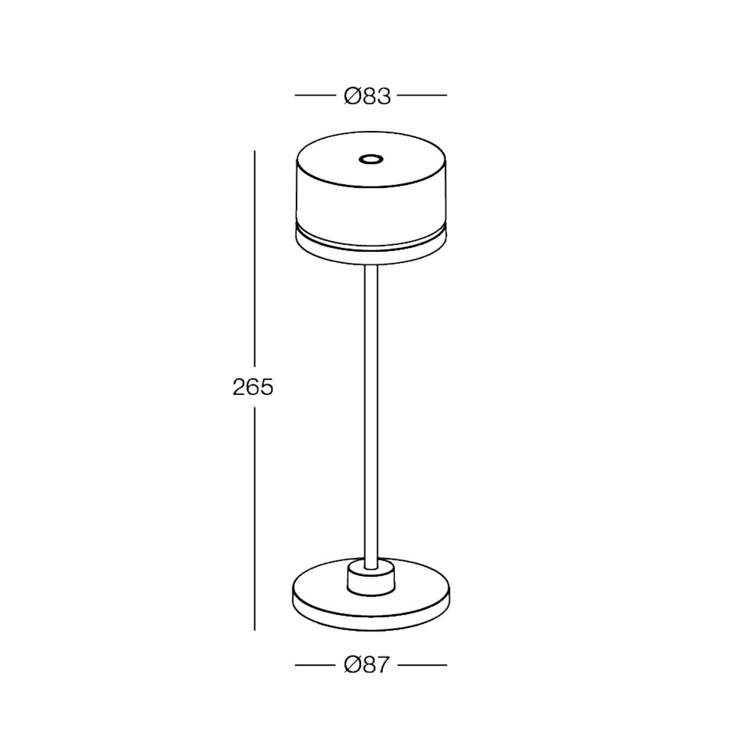 Ubiqua Duplo With 184 Lumens - 2.2W 5V Power (Sand)