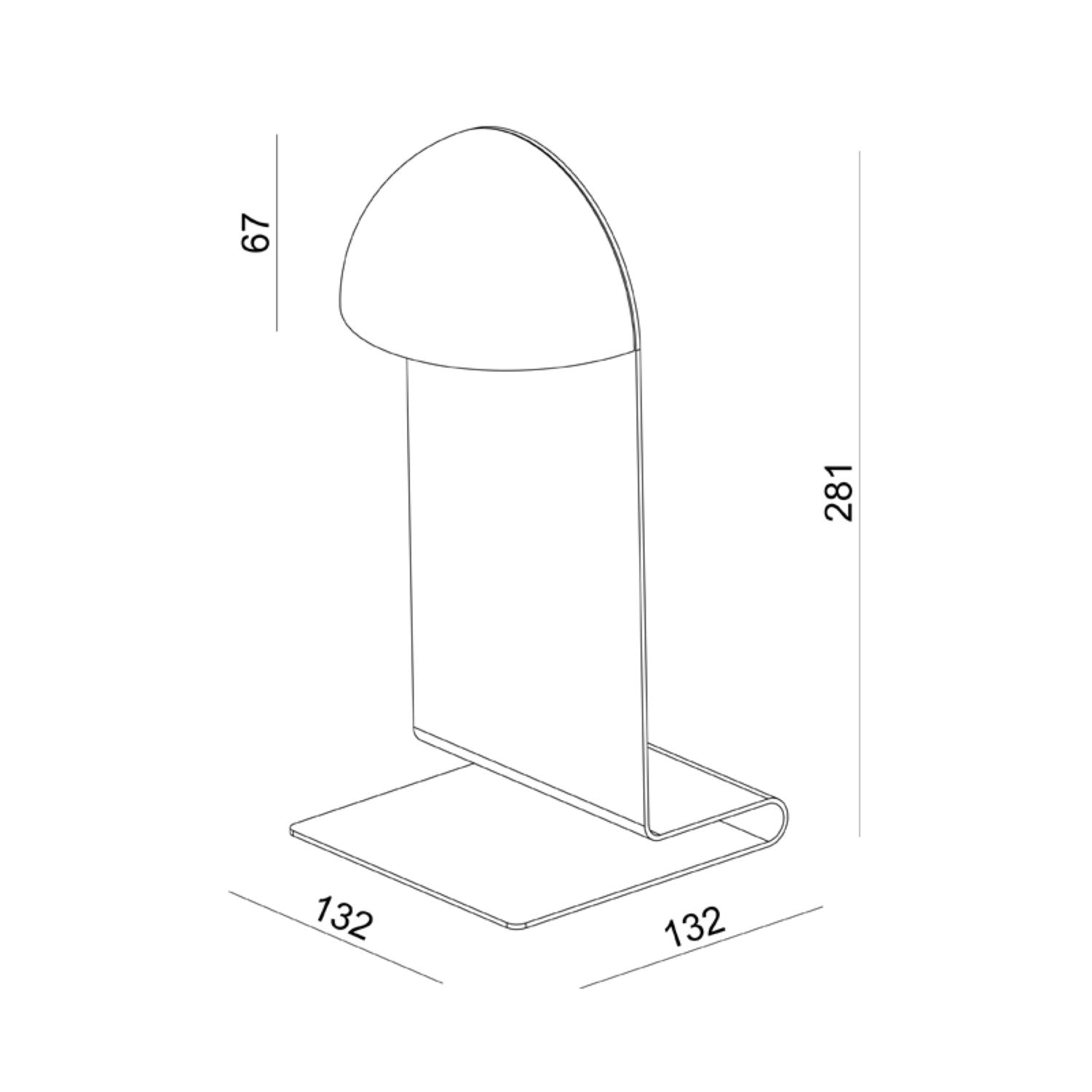 Ubiqua Midi With 187/194 Lumens - 2.2W 5V Power (Black)