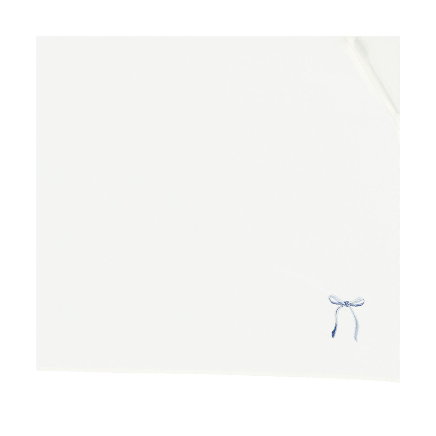 WPC Air-Light One Point Embroidery Mini Lightweight 115G UV Protection Umbrella 55cm (Off White Ribbon)