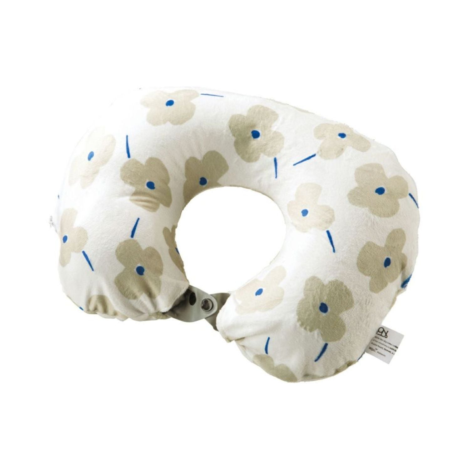 WPC Air Pump Neck Pillow (Merry Flower Off)