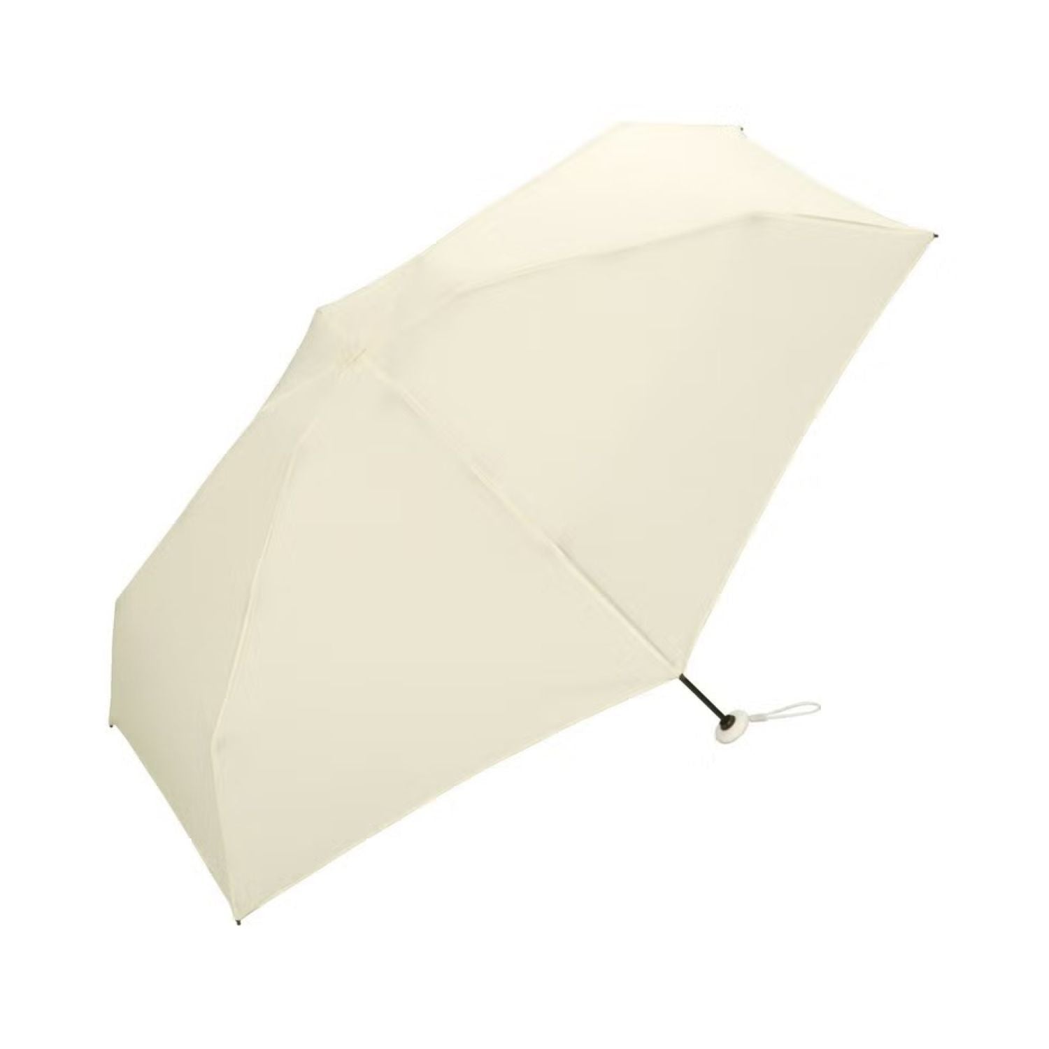 WPC Baby Umbrella Solid Compact UV Protection Umbrella 50cm (Cream)